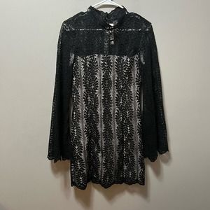 Keepsake‎ Uptown Black Lace Dress size Medium